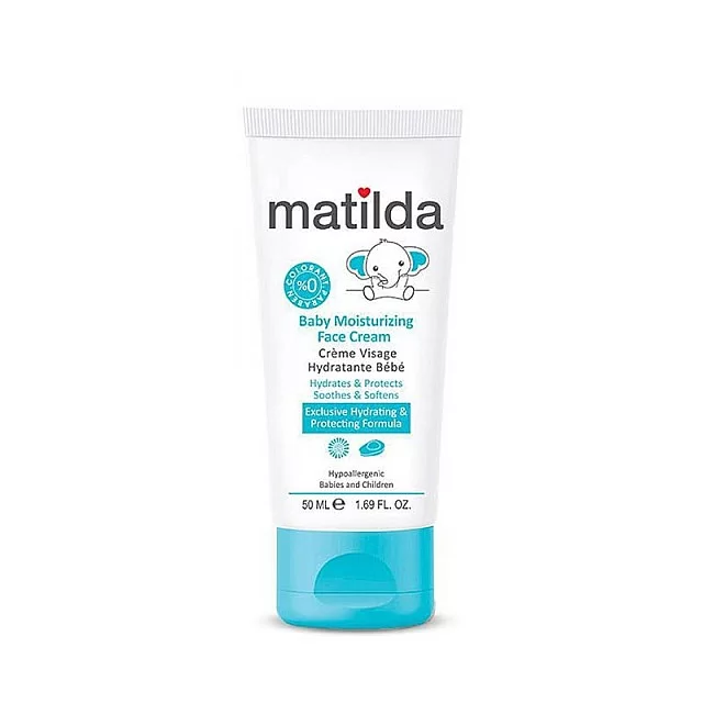 کرم مرطوب کننده صورت کودک matilda ماتیلدا ۵۰ میل