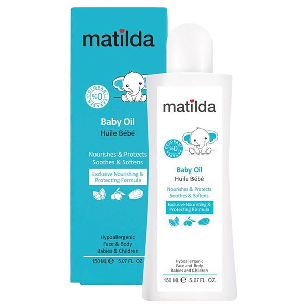 روغن مرطوب کننده و نرم کننده پوست کودک ماتیلدا matilda