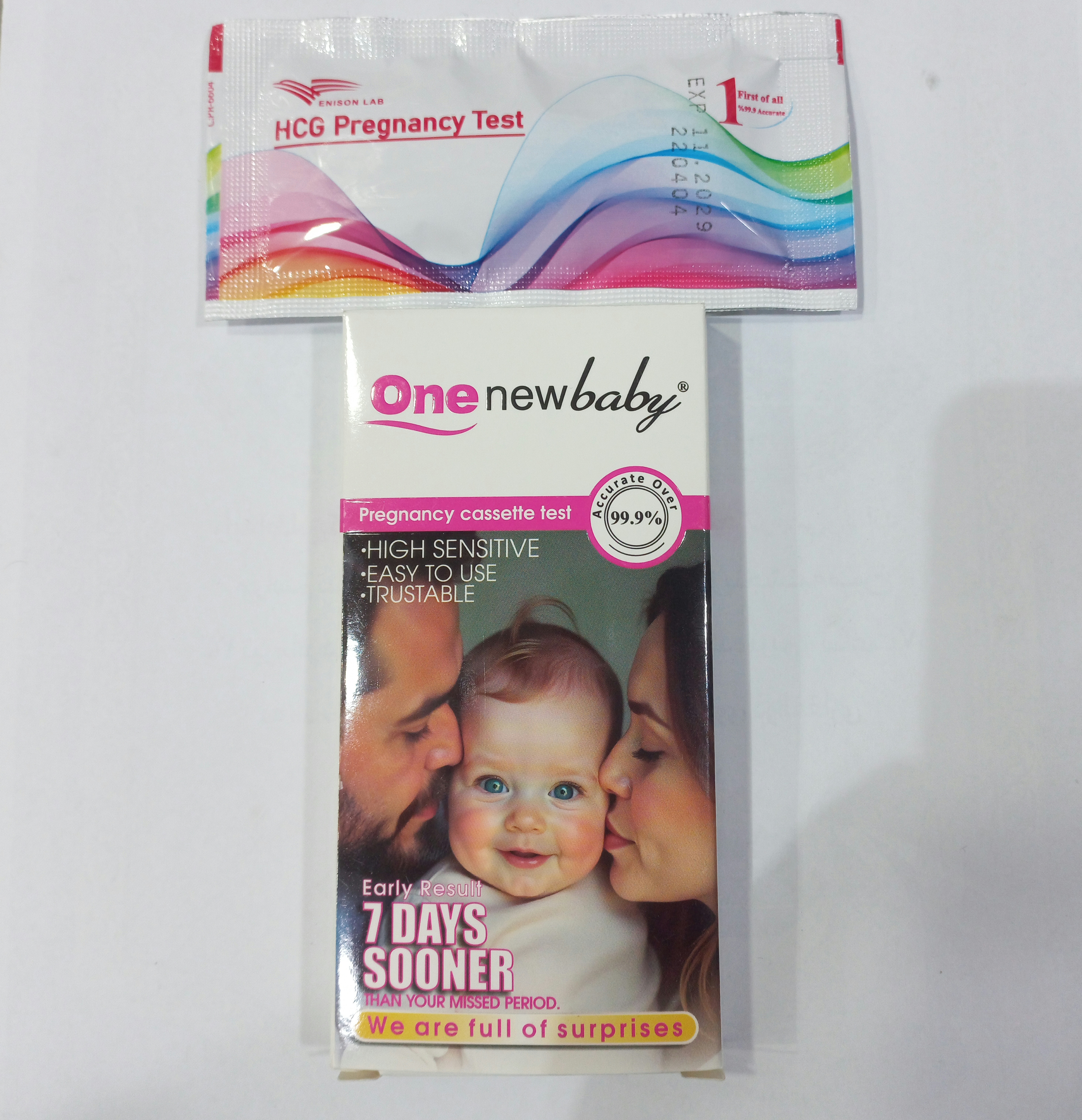 بیبی چک تست بارداری One new baby 🫄