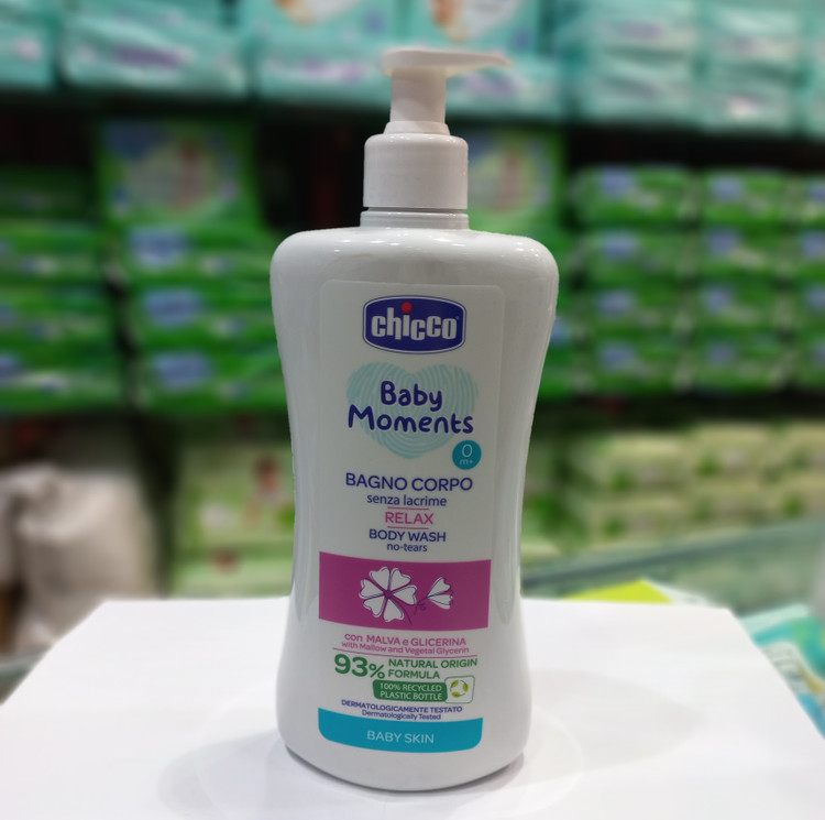 شامپو بدن چیکو chicco حجم ۵۰۰ ml (اصل)