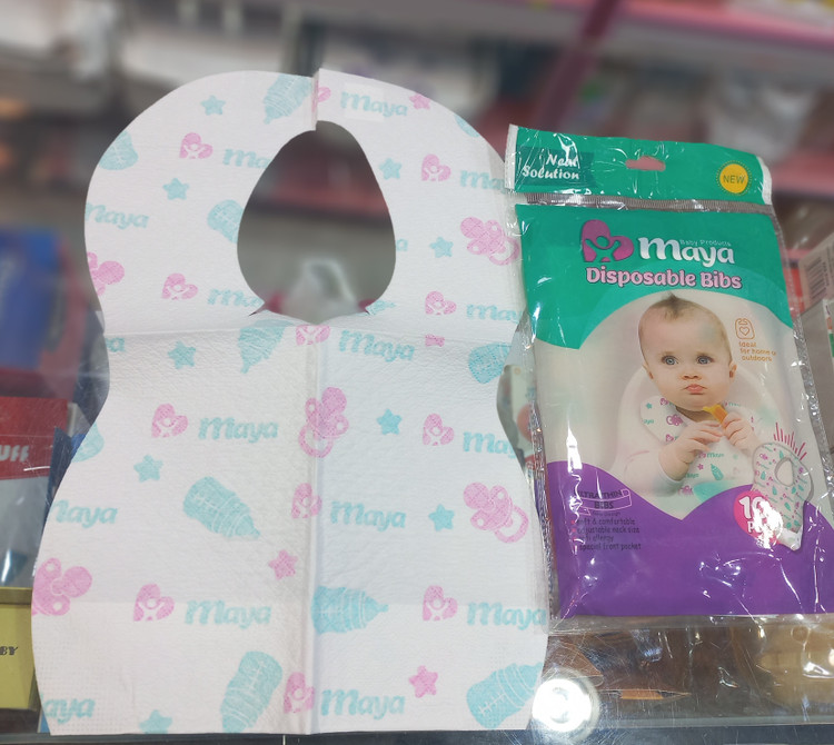 پیشبند یکبار مصرف کودک مایا (۱۰ عددی)