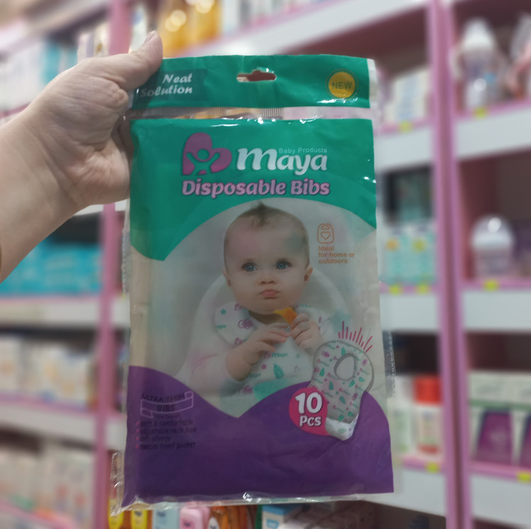 پیشبند یکبار مصرف کودک مایا (۱۰ عددی)