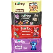 دستمال مرطوب مینی 8 عددی فانتزی اقتصادی برند EverTop