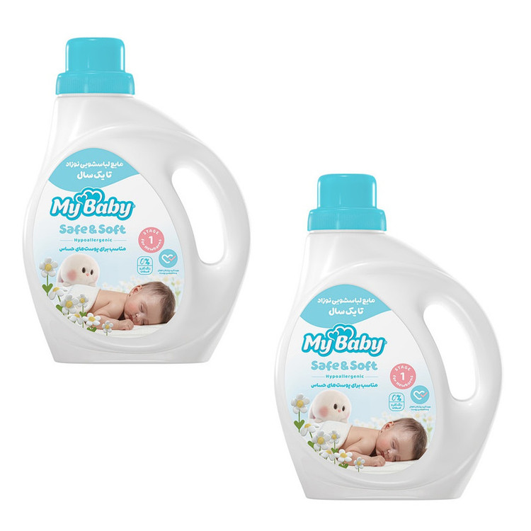 مایع لباسشویی کودک مای بیبی My Baby ( حجم ۱ kg ) 🫧