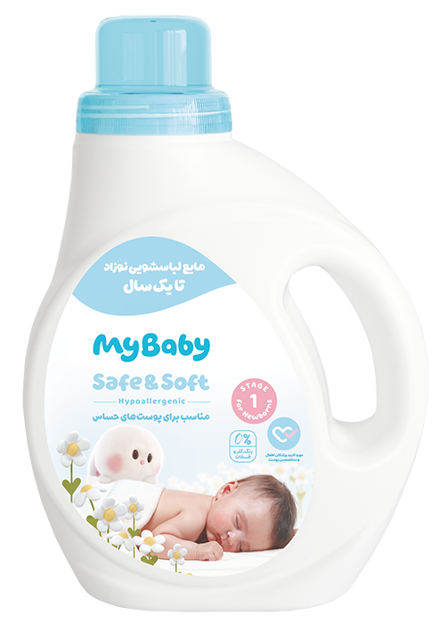 مایع لباسشویی کودک مای بیبی My Baby ( حجم ۱ kg ) 🫧