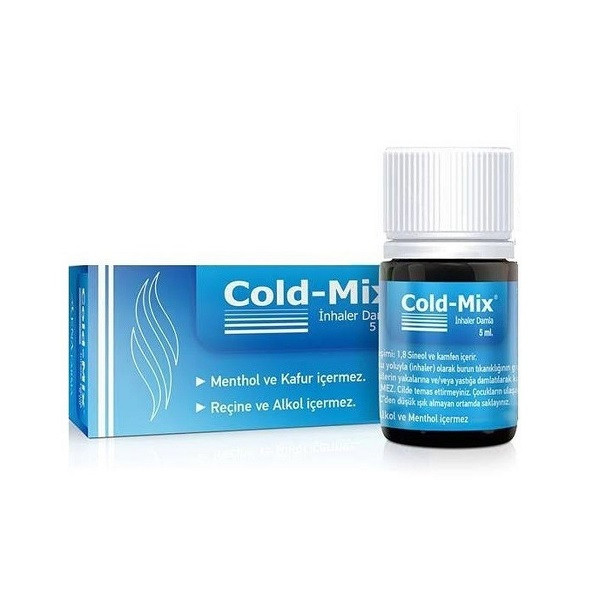 قطره کلدمیکس cold mix (جهت باز کردن مجاری تنفسی کودک) از بدو تولد رفع گرفتگی بینی