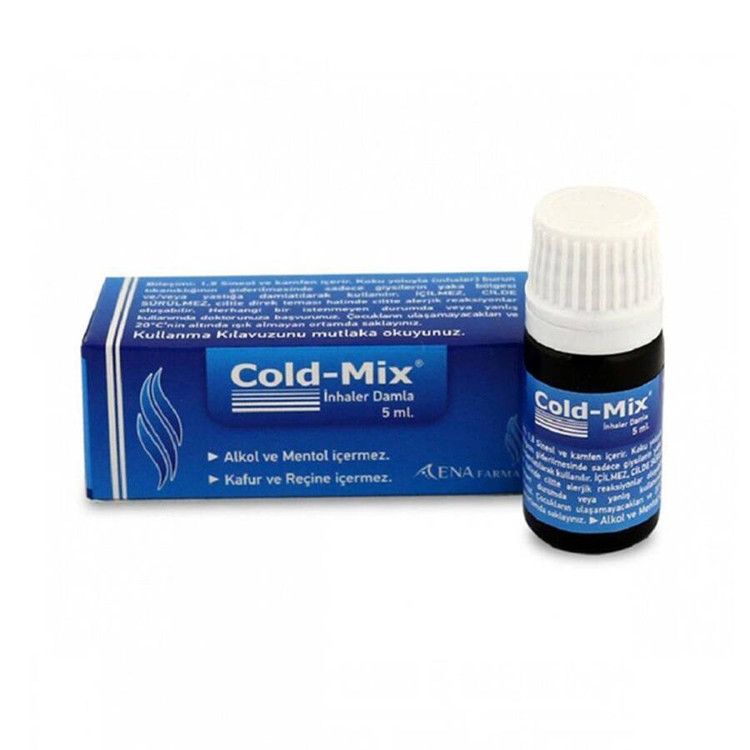 قطره کلدمیکس cold mix (جهت باز کردن مجاری تنفسی کودک) از بدو تولد رفع گرفتگی بینی